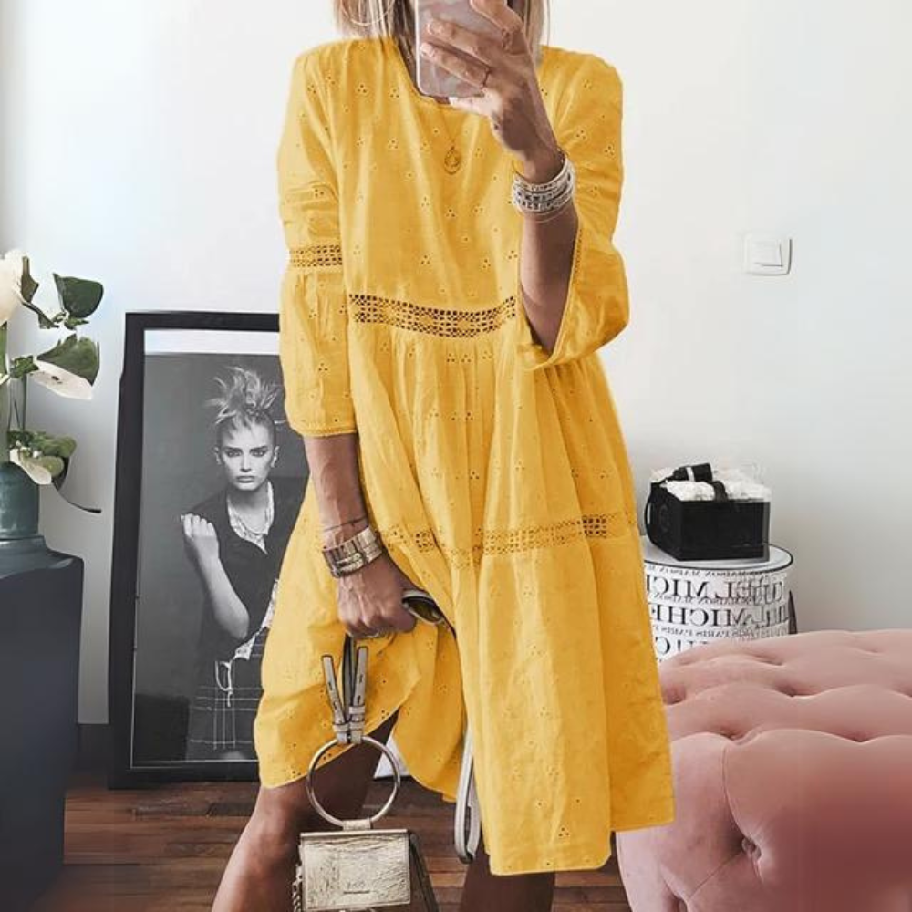 Mc | Elegant Embroidered Dress