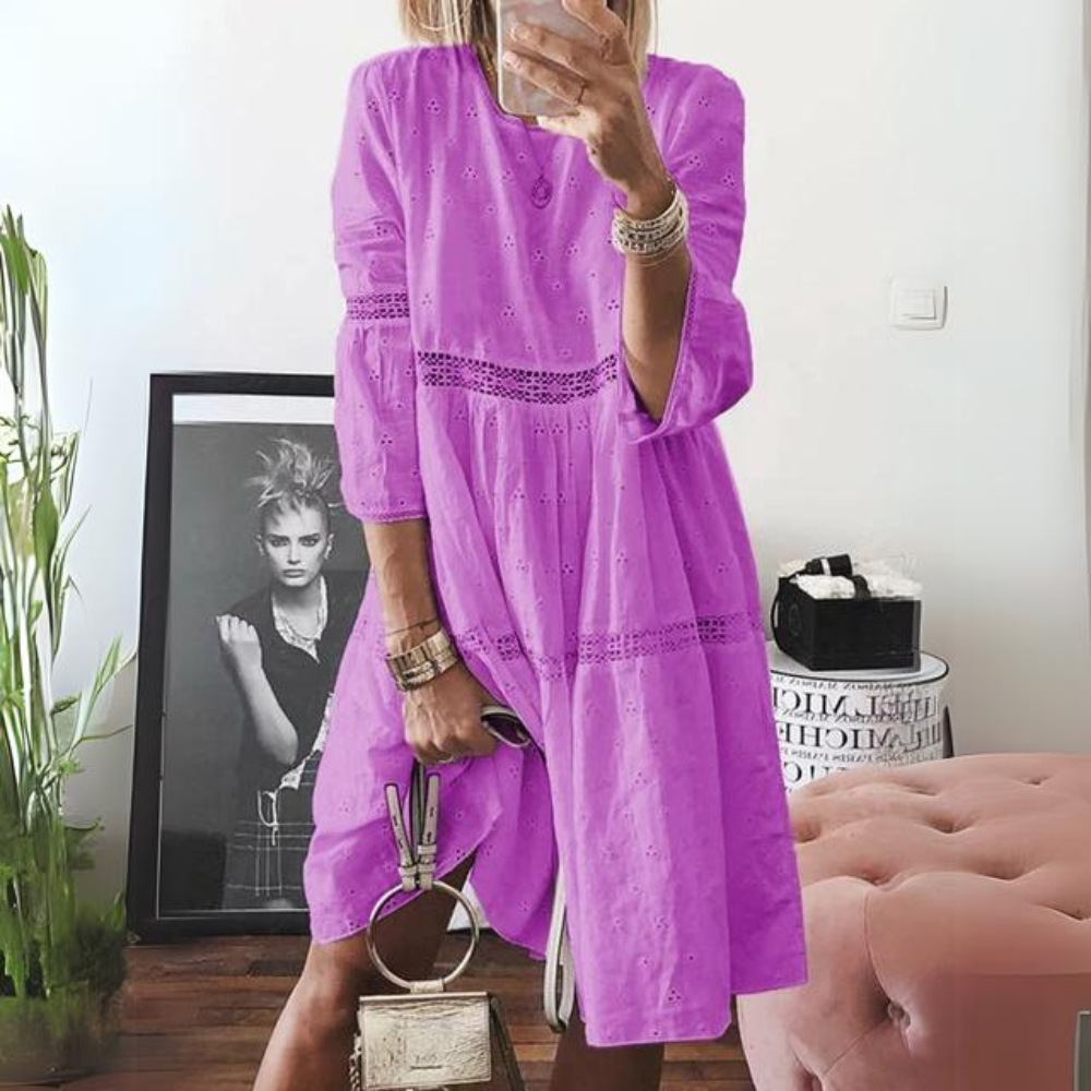 LP | Dress with elegant embroidery