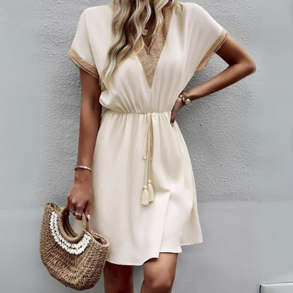 Mc | V-neck dress