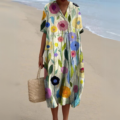 Sylvie | Colorful summer dress