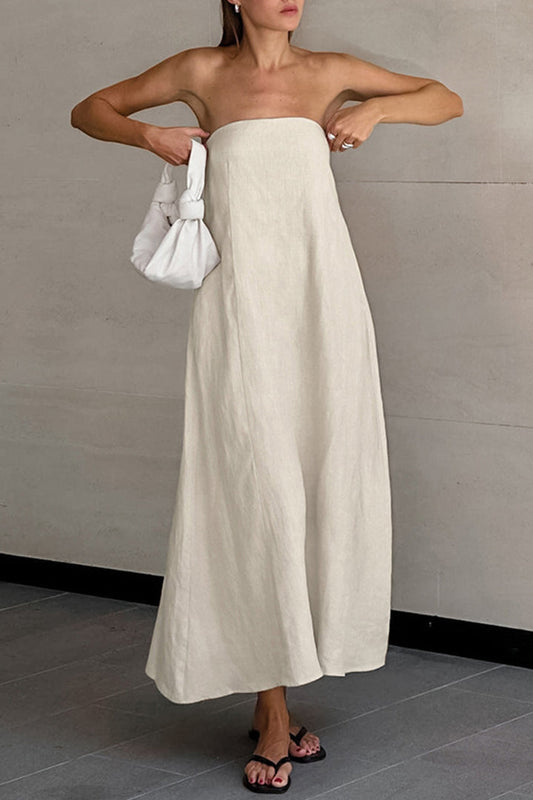 LP | Strapless dress with evening jacket