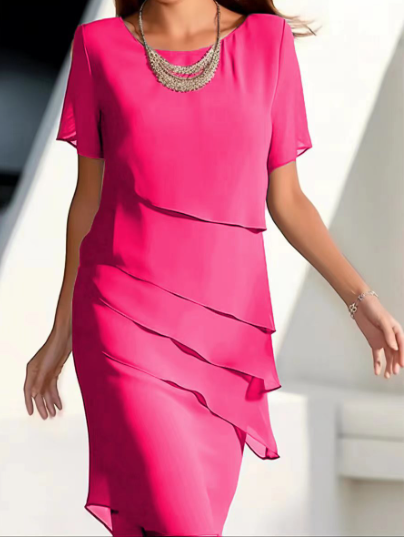 LP | unicolor sleeveless mini dress