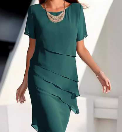 LP | unicolor sleeveless mini dress