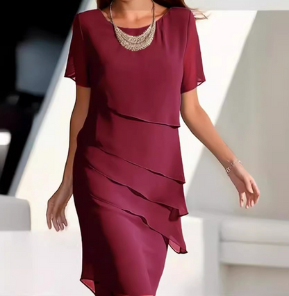 LP | unicolor sleeveless mini dress