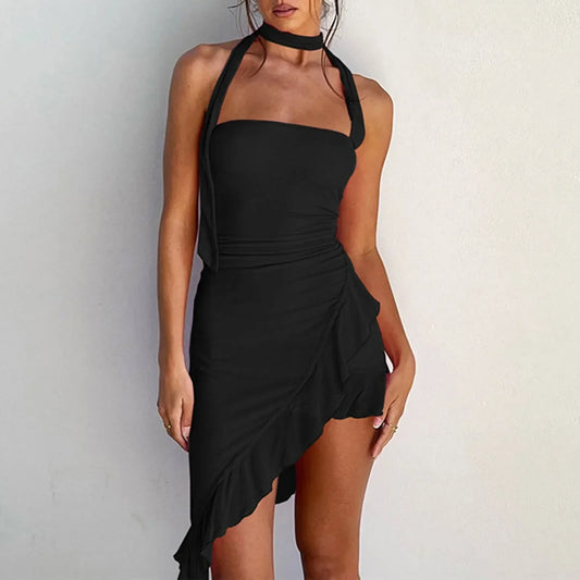 Elegant halter dress