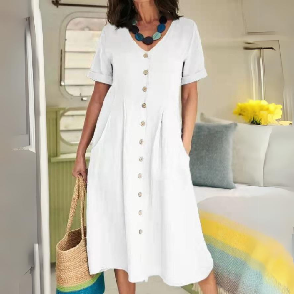 Mc | Cotton and linen dress