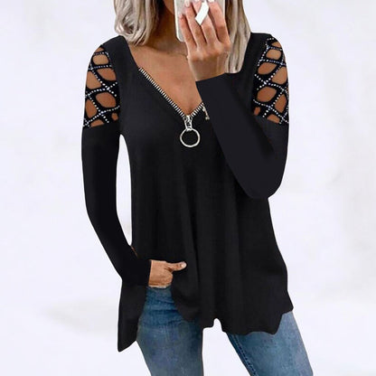 LP | Chic long-sleeved button-down shirt