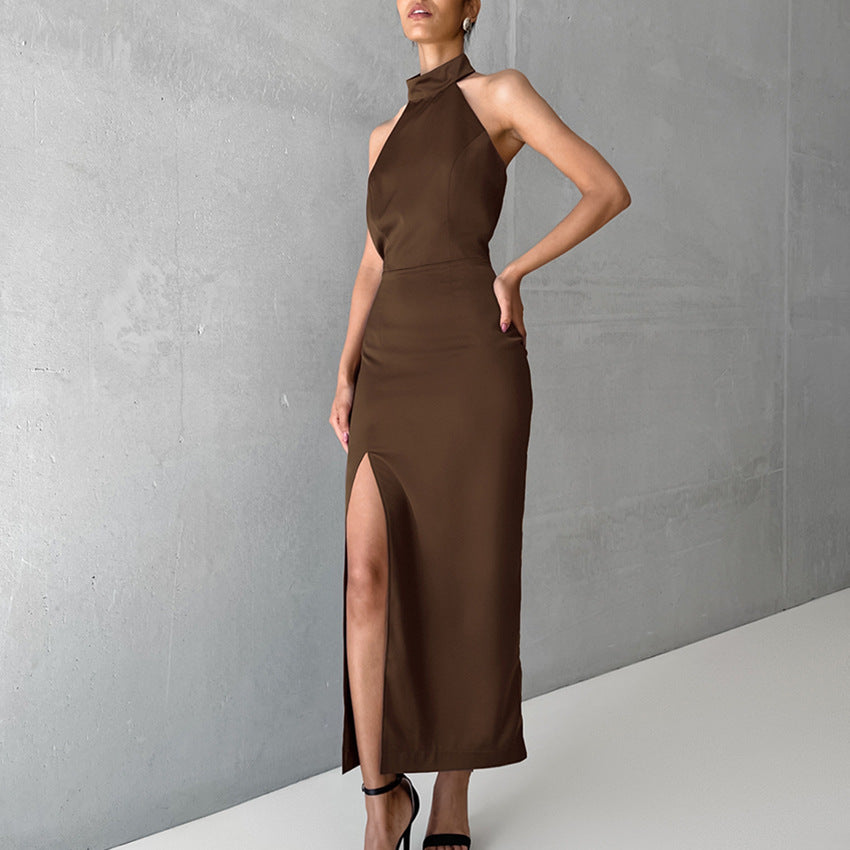 Mc | Sexy backless dress fashionable and versatile