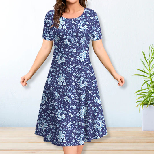 LP | Classic, wide, floral dress