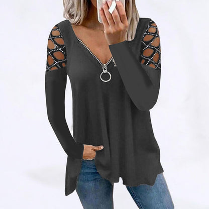 LP | Chic long-sleeved button-down shirt
