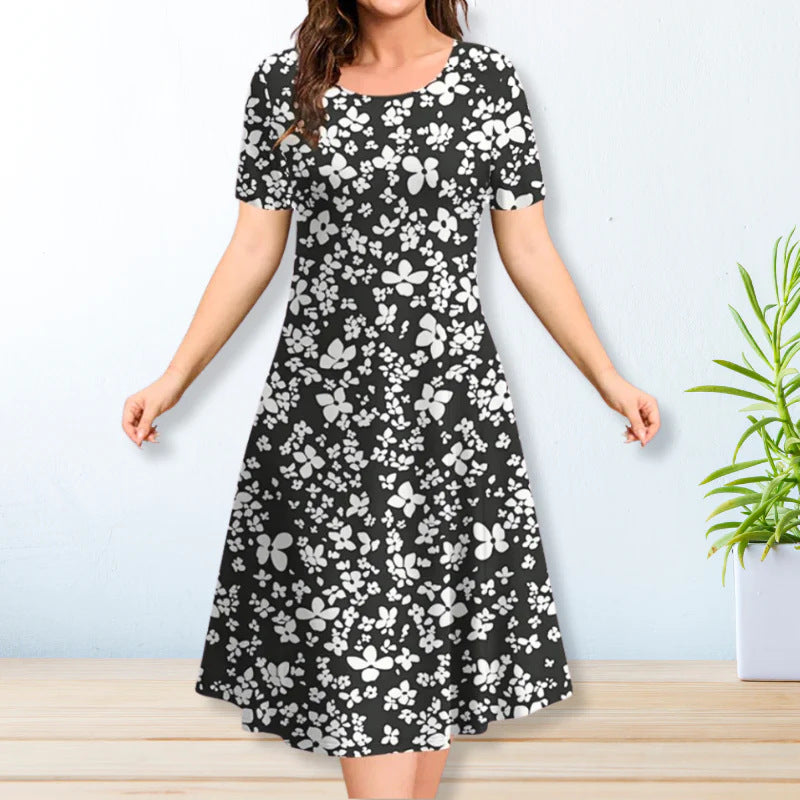 LP | Classic, loose-fitting and floral dress