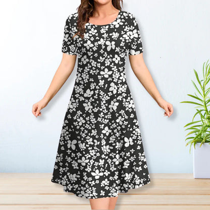 LP | Classic, loose-fitting and floral dress