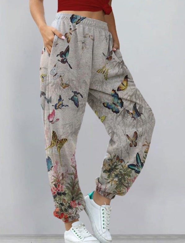 LP | chic and fashionable streetwear printed pants