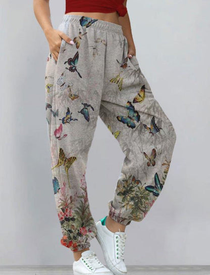 Chic and elegant printed pants
