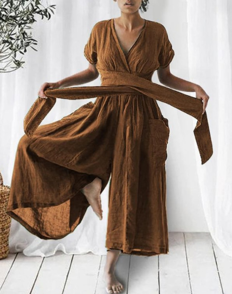 Elegant and versatile overall jumpsuit