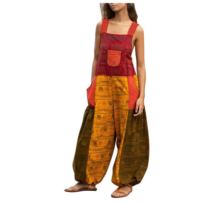 LD Loose Sling Pocket Casual Jumpsuit