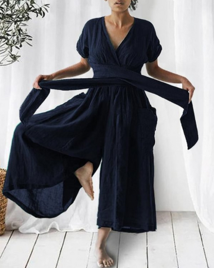 Elegant and versatile overall jumpsuit