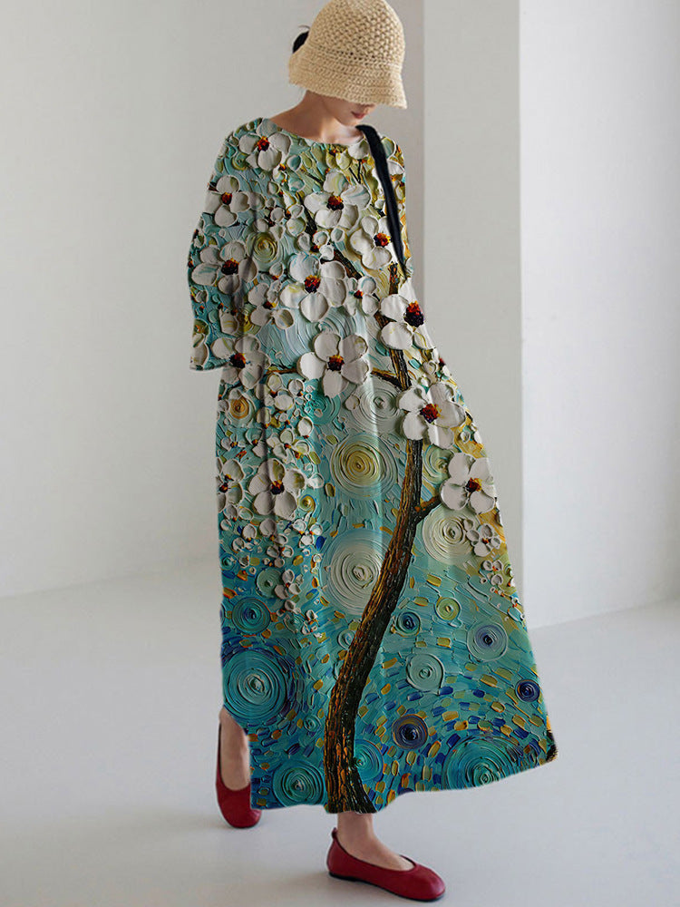 LP | Summer dress with print