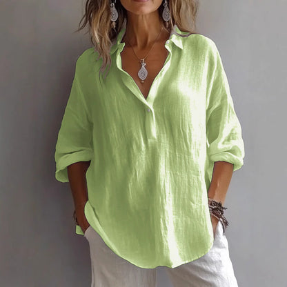 Isalina™ - Relaxed Elegance blouse