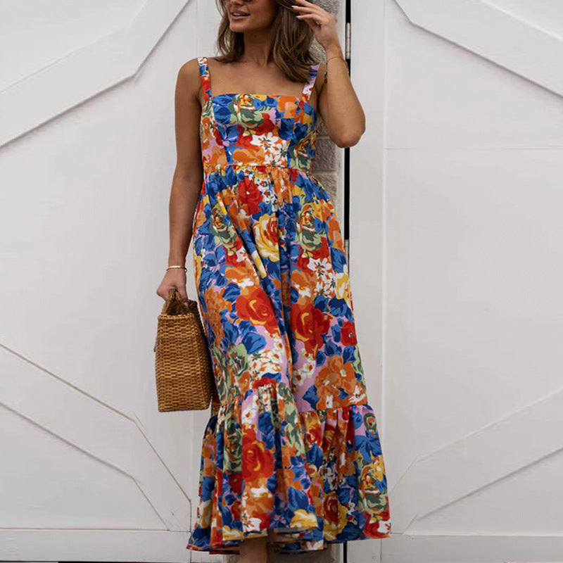 LP | Long flowered dress