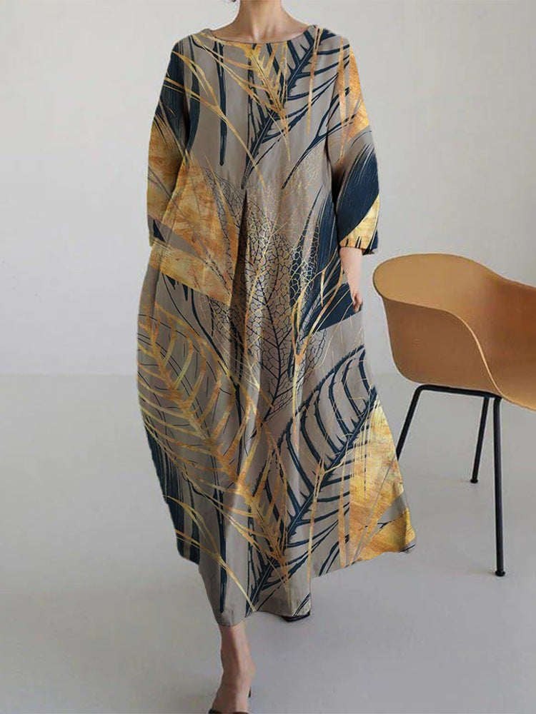 LP | Summer dress with print