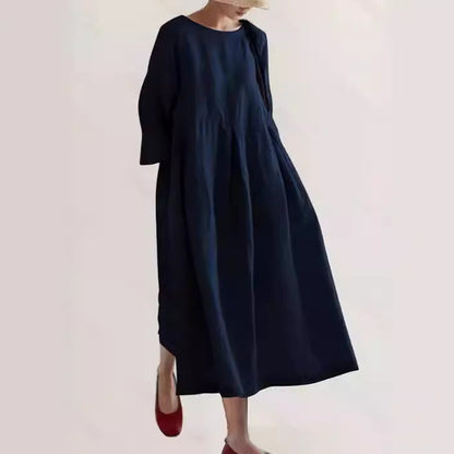 LP | Wide dress with slit pockets