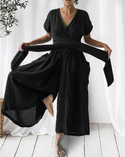 Elegant and versatile overall jumpsuit