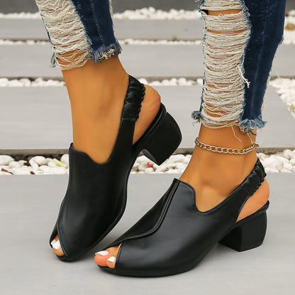 LP MW with stiletto heel and ankle strap