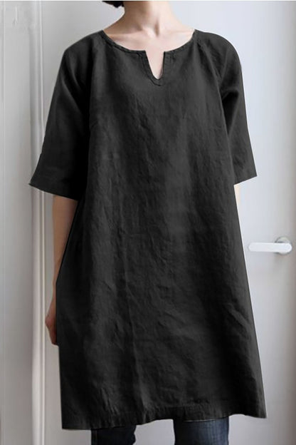 LP | Airy linen tunic dress