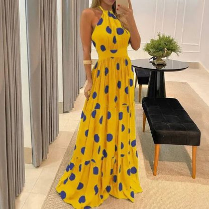 Mc | Dress with neck band