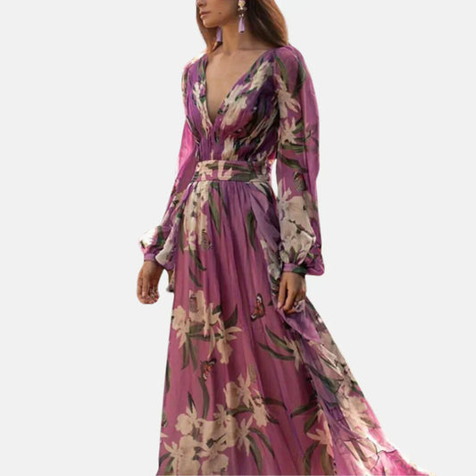 LD | summer dress with ruffles and an elegant and trendy design