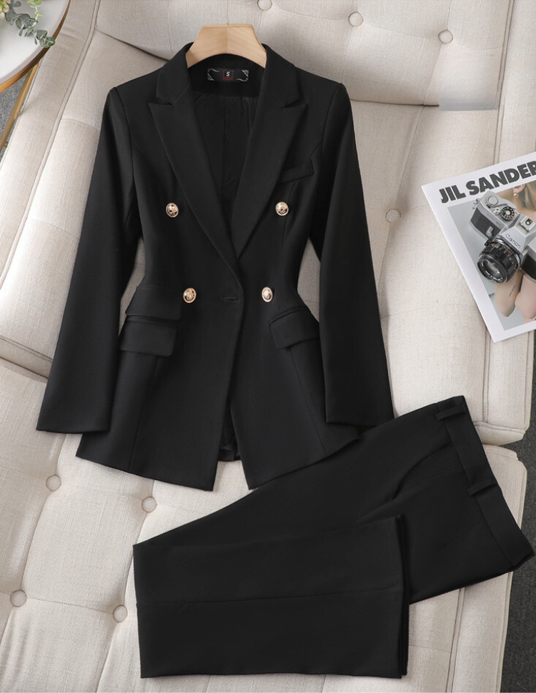 Kounie | Set pantaloni e blazer eleganti