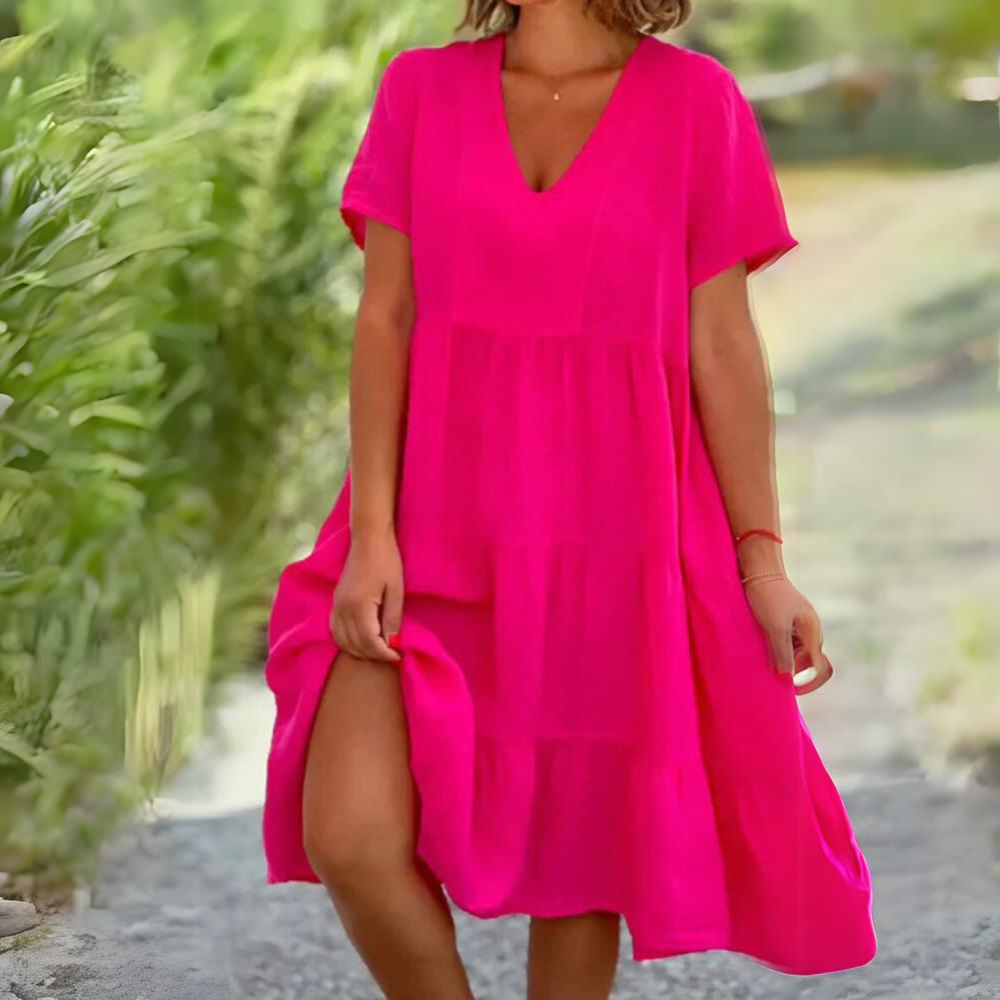 Mc | Casual Hemp Dress