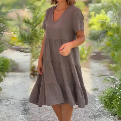 Mc | Casual Hemp Dress