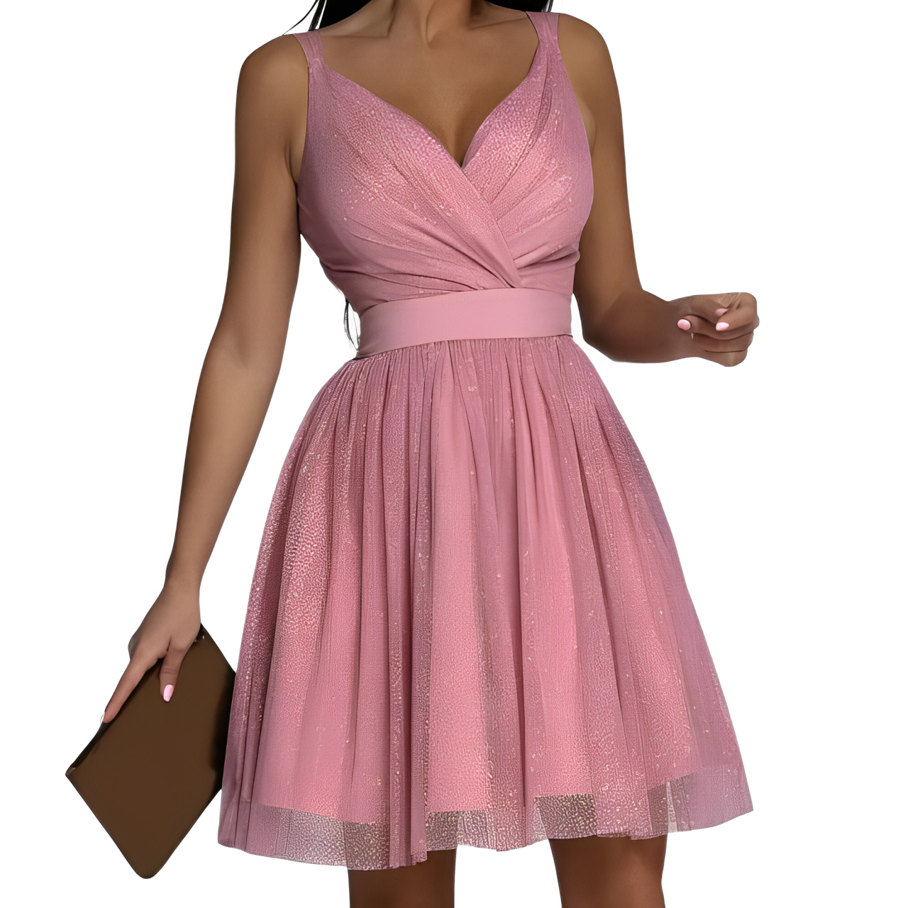 LP | Sequined Sleeveless Dress