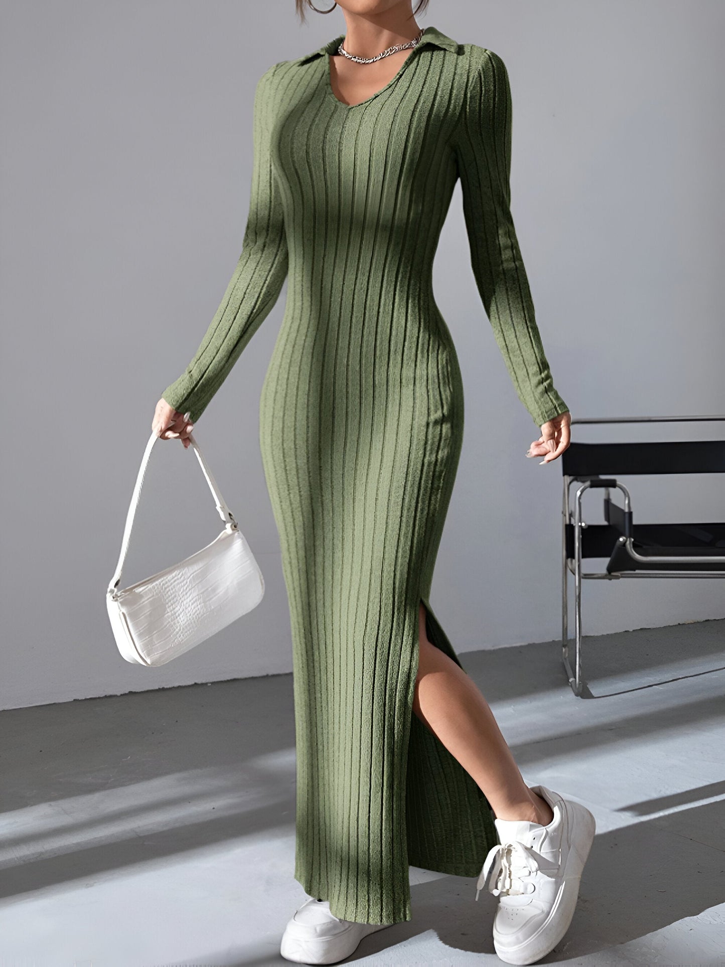Mc | Chic and uncomplicated knit dress