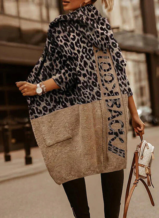 Riva | Women's Loose-Fitting Coat with Hood, Chic and Comfortable