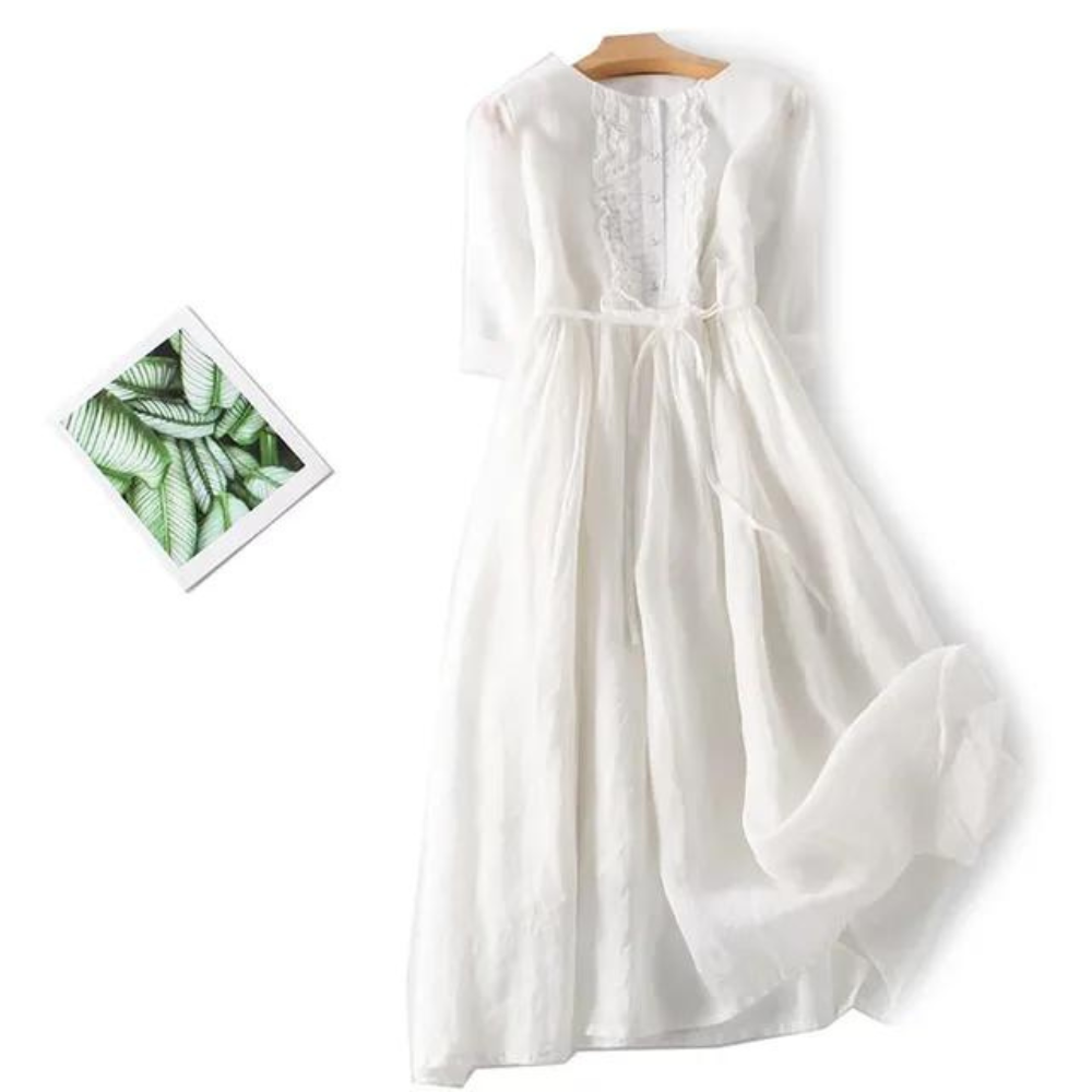 Romy - Retro dress in linen