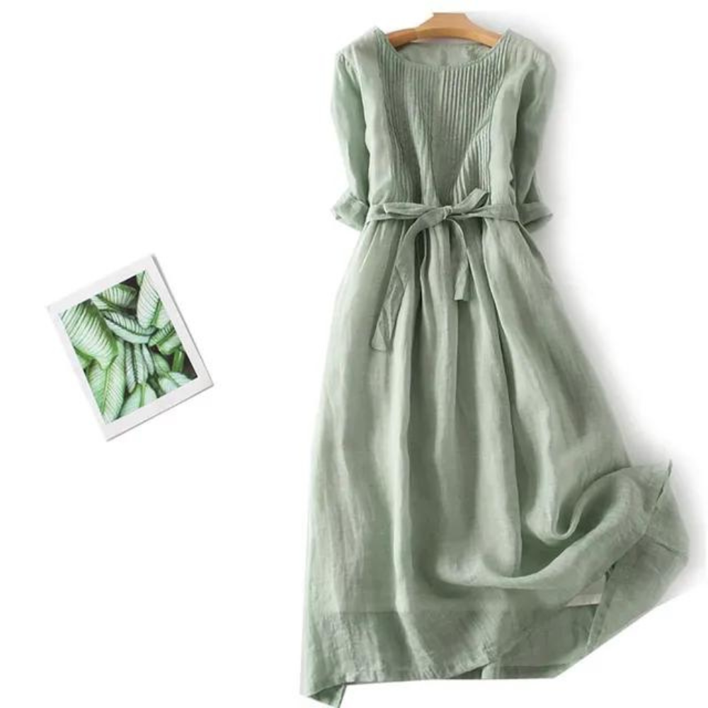 Romy - Retro dress in linen