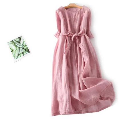 Romy - Retro dress in linen