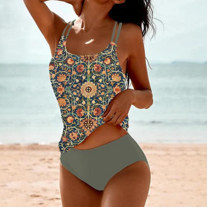Ruby - Elegante ba��ador estampado