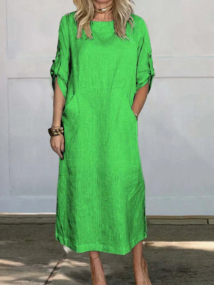 LP | knit dress with pockets