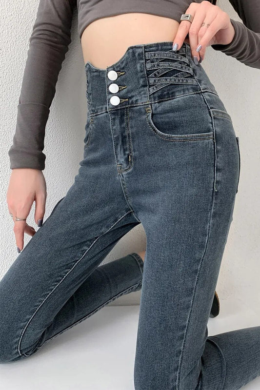 Vintage women's pencil jeans Zocker