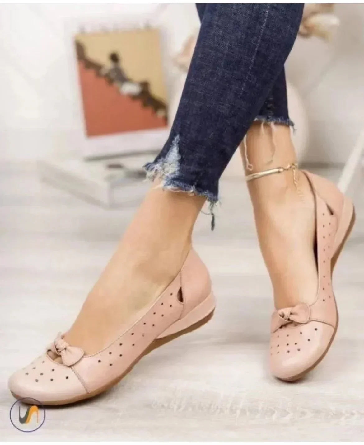 Oxford shoes in breathable leather