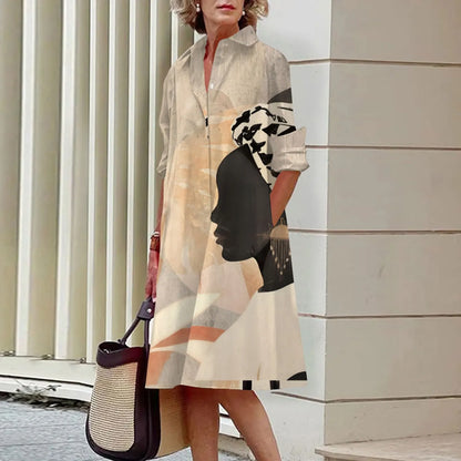 Mc | Deline - printed shirt dresses