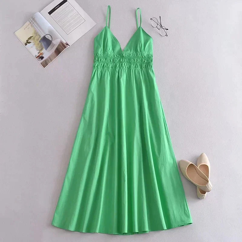 Mc | V-neck summer dress for women