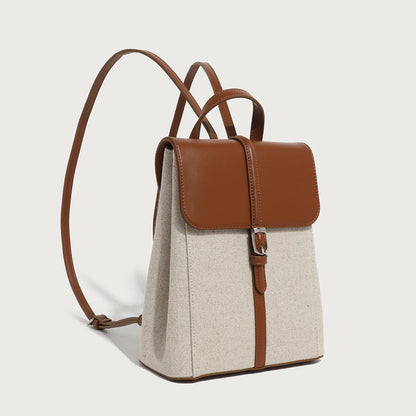Ella | Preppy canvas backpack for women - Stylish and durable