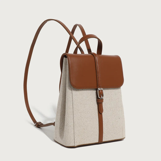 Ella | Preppy canvas backpack for women - Stylish and durable