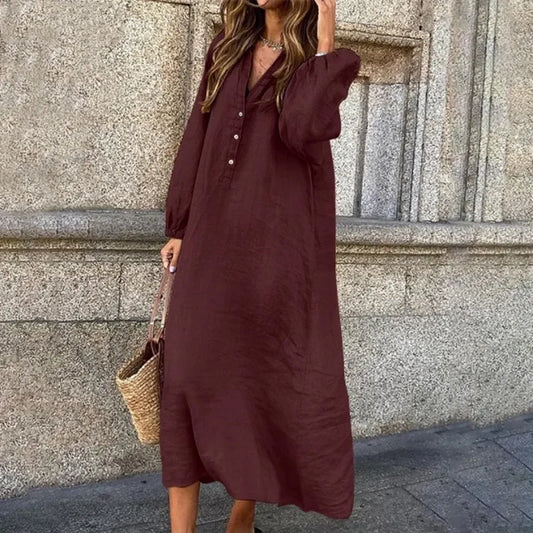 Mc | Cotton-and-linen shirt dresses