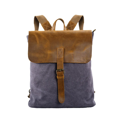 Fatima | Large canvas backpack, elegant and convertible